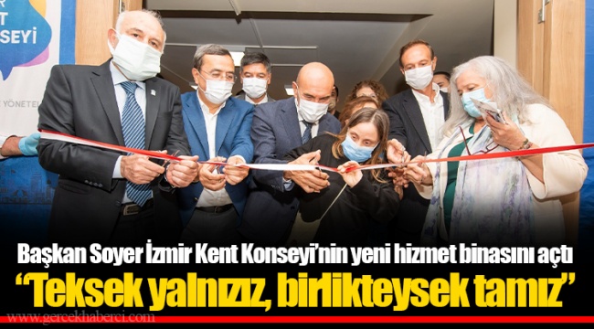 “Teksek yalnızız, birlikteysek tamız”