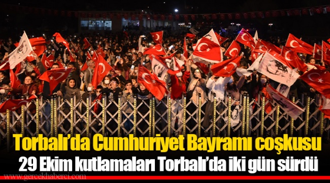 Torbalı’da Cumhuriyet Bayramı coşkusu