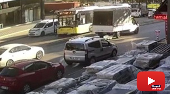 Ümraniye’de scooter faciası: İETT aracını altında kalıp metrelerce sürüklendi