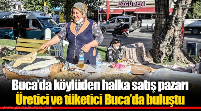 Üretici ve tüketici Buca’da buluştu 