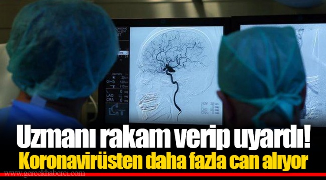 Uzmanı rakam verip uyardı! Koronavirüsten daha fazla can alıyor