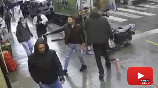Vatandaşların gözü önünde güpegündüz kurşun yağdırdı