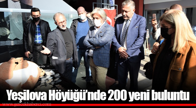 Yeşilova Höyüğü’nde 200 yeni buluntu