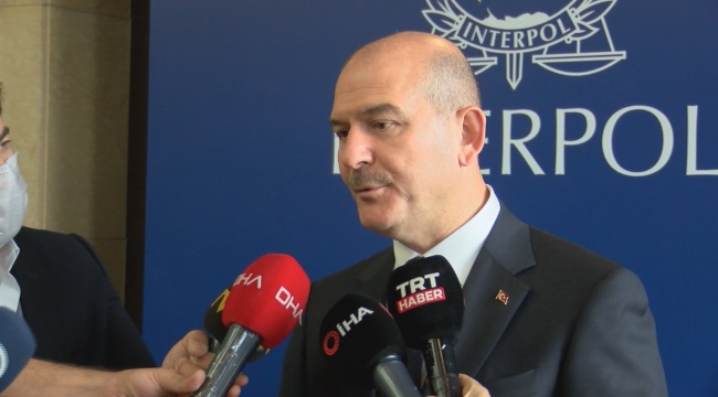 Bakan Soylu: INTERPOL bizim kırmızı bülten taleplerimiz kabul etmiyor, tüm başvurularımızı reddetti