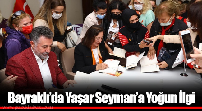 Bayraklı’da Yaşar Seyman’a Yoğun İlgi