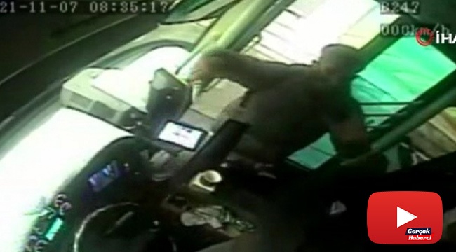 Bıçaklanan otobüs şoförünü ölümden ruhsat kurtardı