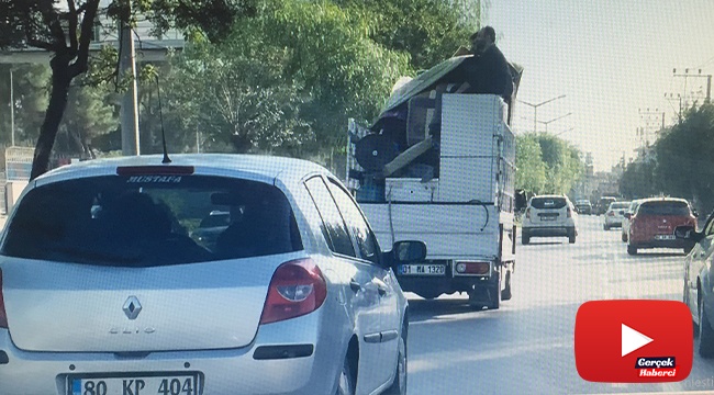 Buzdolabı üzerinde tehlikeli yolculuk