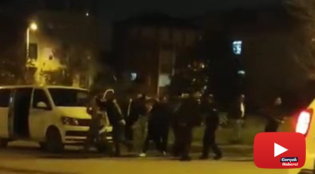 Düğün çıkışı aile kavgası çıktı... Polis havaya ateş açtı!