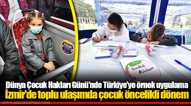 Dünya Çocuk Hakları Günü'nde Türkiye'ye örnek uygulama