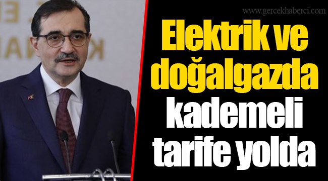 Elektrik ve doğalgazda kademeli tarife yolda