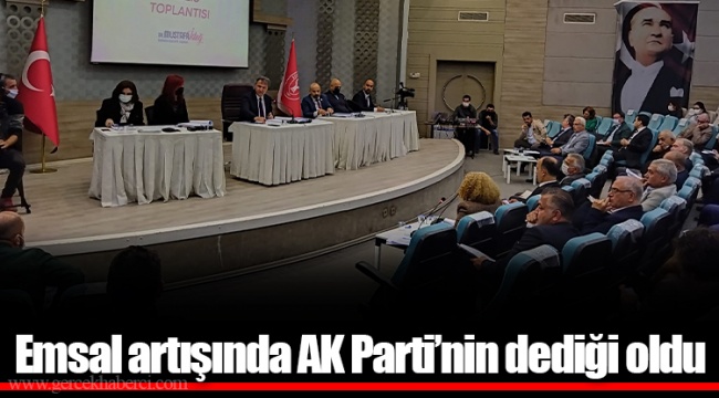 Emsal artışında AK Parti’nin dediği oldu