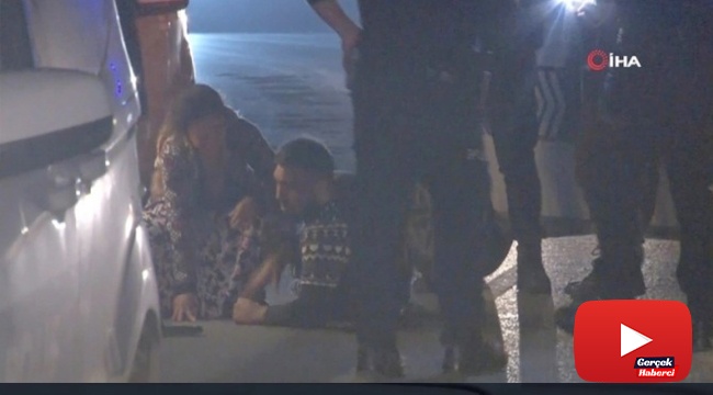 Film sahnelerini aratmayan kovalamaca kamerada