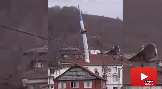 Fırtına da minare beşik gibi sallandı