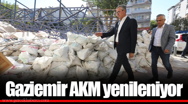 Gaziemir AKM yenileniyor