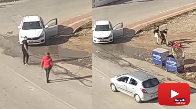 Gençlerin tartışması bıçaklı ve taşlı kavgaya dönüştü