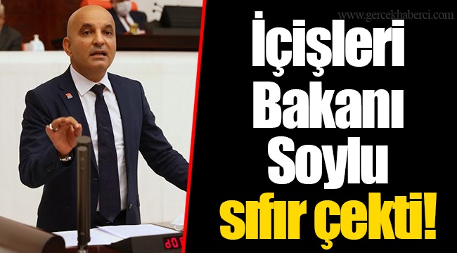 İçişleri Bakanı Soylu sıfır çekti!