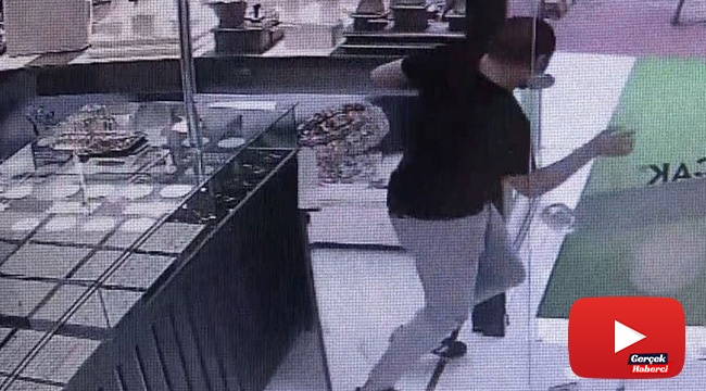 İmitasyon bileziği kuyumcuya satmaya çalıştı, gerçek ortaya çıkınca kaçtı