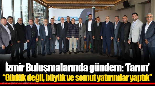 İzmir Buluşmalarında gündem: ‘Tarım’