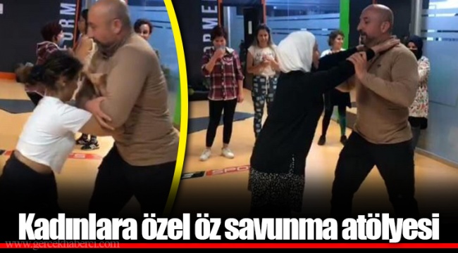 Kadınlara özel öz savunma atölyesi 
