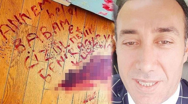 Kanıyla "Beni Ragıp vurdu" yazmıştı: 8 yıl 10 ay hapis cezası