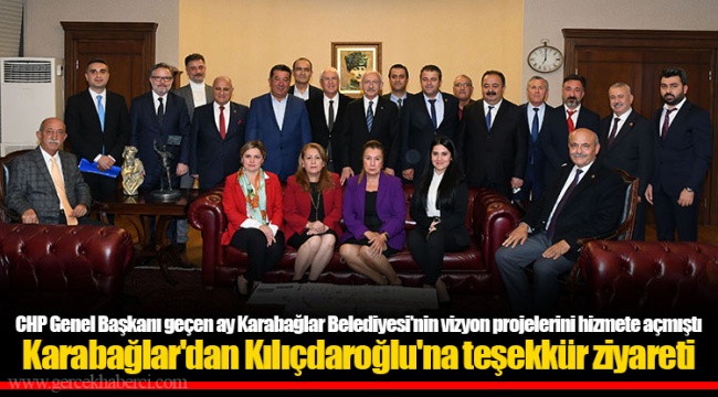 Karabağlar'dan Kılıçdaroğlu'na teşekkür ziyareti