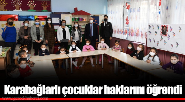 Karabağlarlı çocuklar haklarını öğrendi