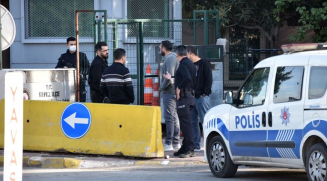 Karakolda panik anları: Emekli polis ateş açtı