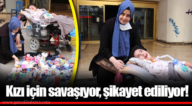 Kızı için savaşıyor şikayet ediliyor!