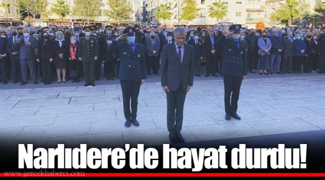 Narlıdere’de hayat durdu!