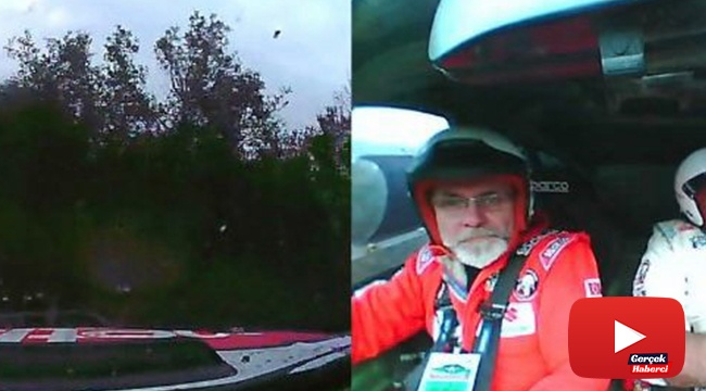 Off-Road’da korku dolu anlar araç içi kamerasında