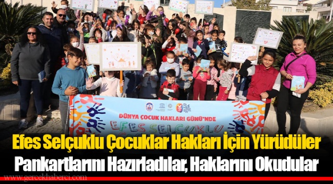 Pankartlarını Hazırladılar, Haklarını Okudular