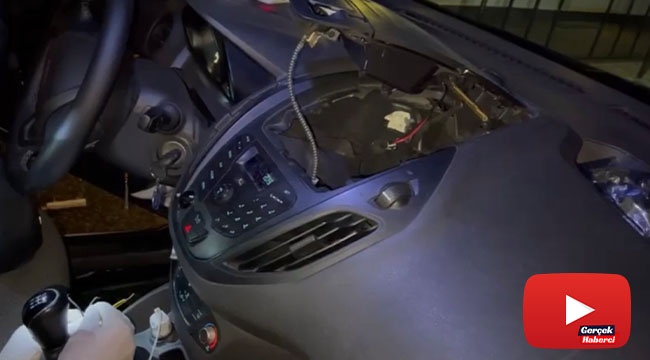 Polis kabloları temas ettirince zuladan uyuşturucu böyle çıktı