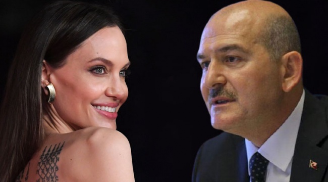 Soylu'dan, Angelina Jolie göndermesi