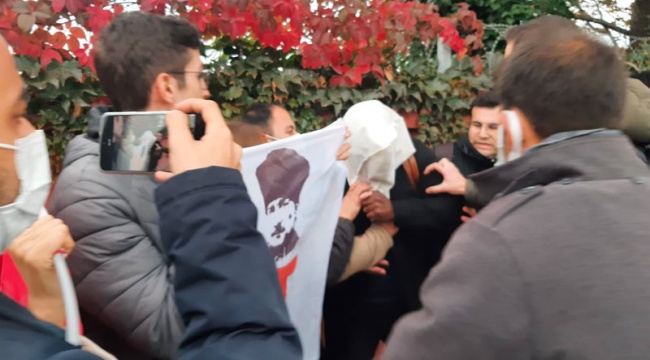 TGB'nin kafasına çuval geçirdiğini iddia ettiği "ABD askeri" sivil personel çıktı!