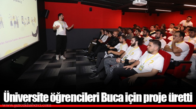 Üniversite öğrencileri Buca için proje üretti