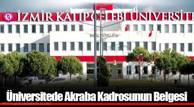 Üniversitede Akraba Kadrosunun Belgesi