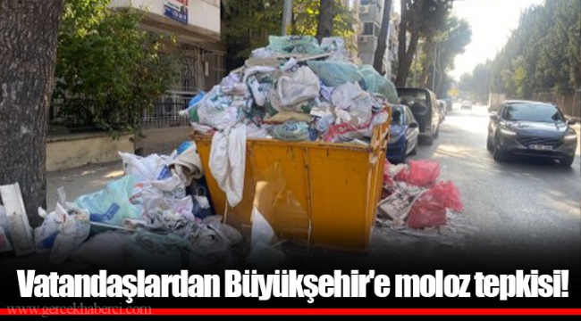 Vatandaşlardan Büyükşehir'e moloz tepkisi!