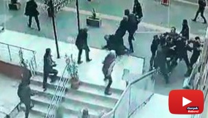 1 kişinin öldüğü, 4 kişinin yaralandığı kavga güvenlik kamerasına yansıdı