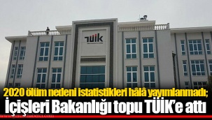 2020 ölüm nedeni istatistikleri hâlâ yayımlanmadı; İçişleri Bakanlığı topu TÜİK’e attı