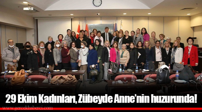 29 Ekim Kadınları, Zübeyde Anne’nin huzurunda!