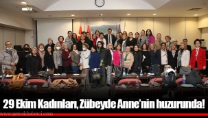29 Ekim Kadınları, Zübeyde Anne’nin huzurunda!