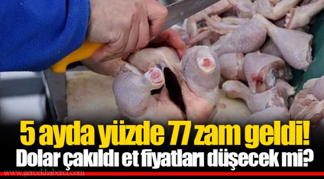 5 ayda yüzde 77 zam geldi! Dolar çakıldı et fiyatları düşecek mi?