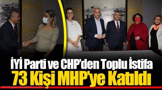 73 Kişi MHP’ye Katıldı
