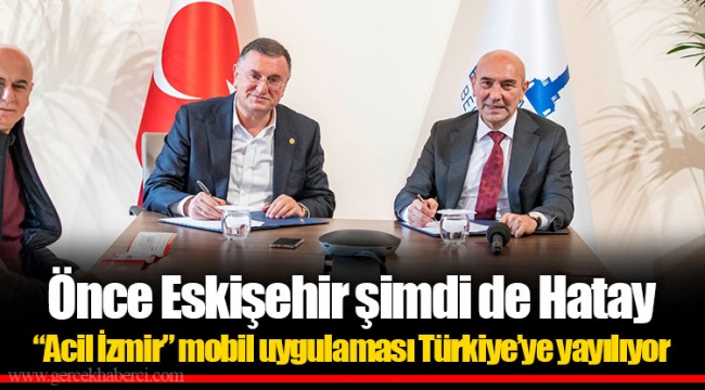 “Acil İzmir” mobil uygulaması Türkiye’ye yayılıyor