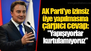 AK Parti'ye izinsiz üye yapılmasına çarpıcı cevap: