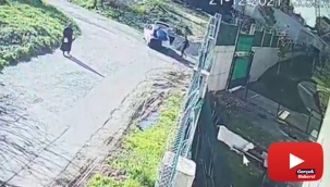 Araçların farlarını çalan hırsız, parmak izinden yakayı ele verdi