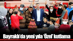 Bayraklı’da yeni yıla ‘Özel’ kutlama