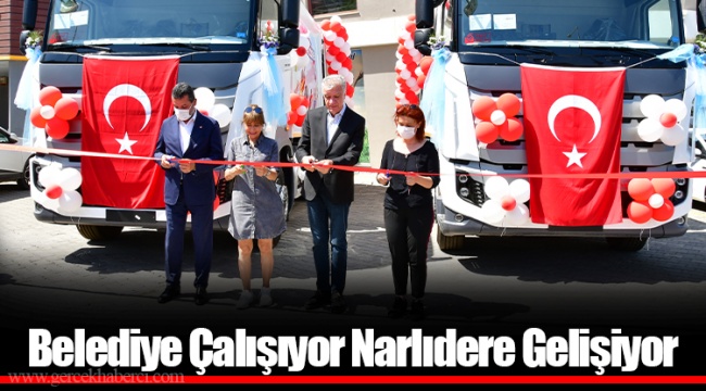 Belediye Çalışıyor Narlıdere Gelişiyor