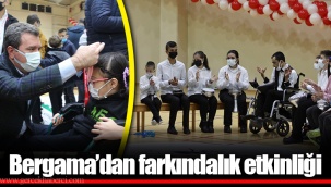Bergama’dan farkındalık etkinliği