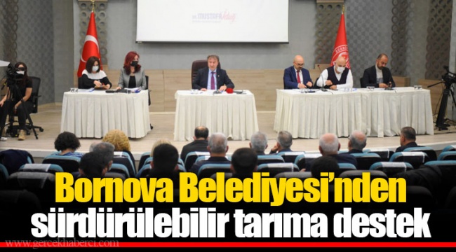 Bornova Belediyesi’nden sürdürülebilir tarıma destek